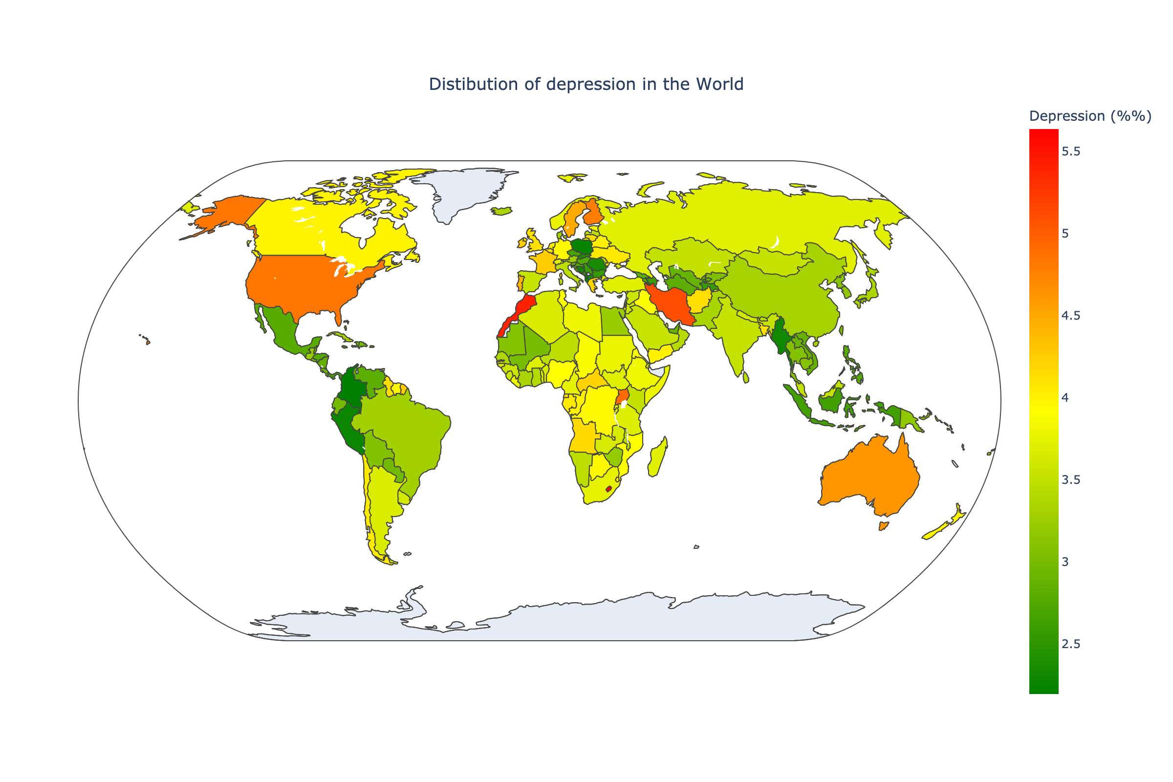 Depression Worldwide